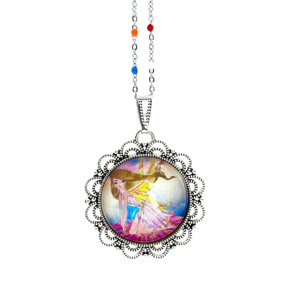 Fairy Fancy Rainbow Chain Necklace - Picture 5 of 9